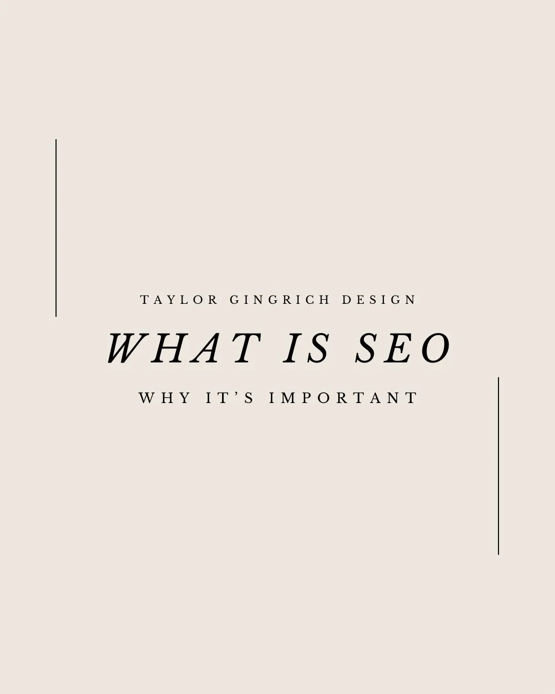 Let&rsquo;s chat about SEO and why it&rsquo;s important. While we&rsquo;re on the subject, SEO can be used in your IG bio and so many other places, not just your website 👀

#websiteseo #keywords #backlinks #websitestrategy #authorwebsite
