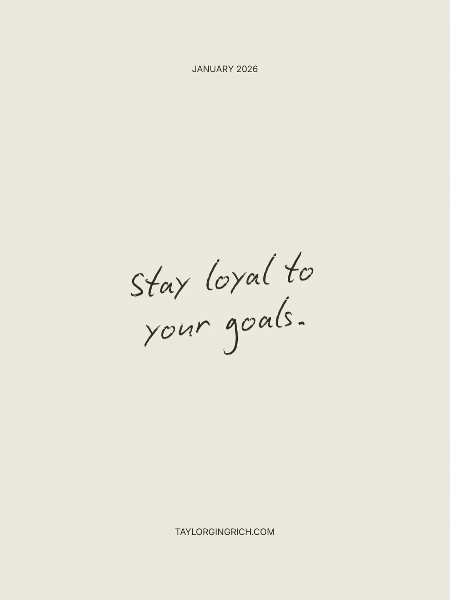My mantra for the year &bull; keep my focus &bull; honor my goals &bull; pour my energy into what I am trying to accomplish &bull; give my attention to the people I love