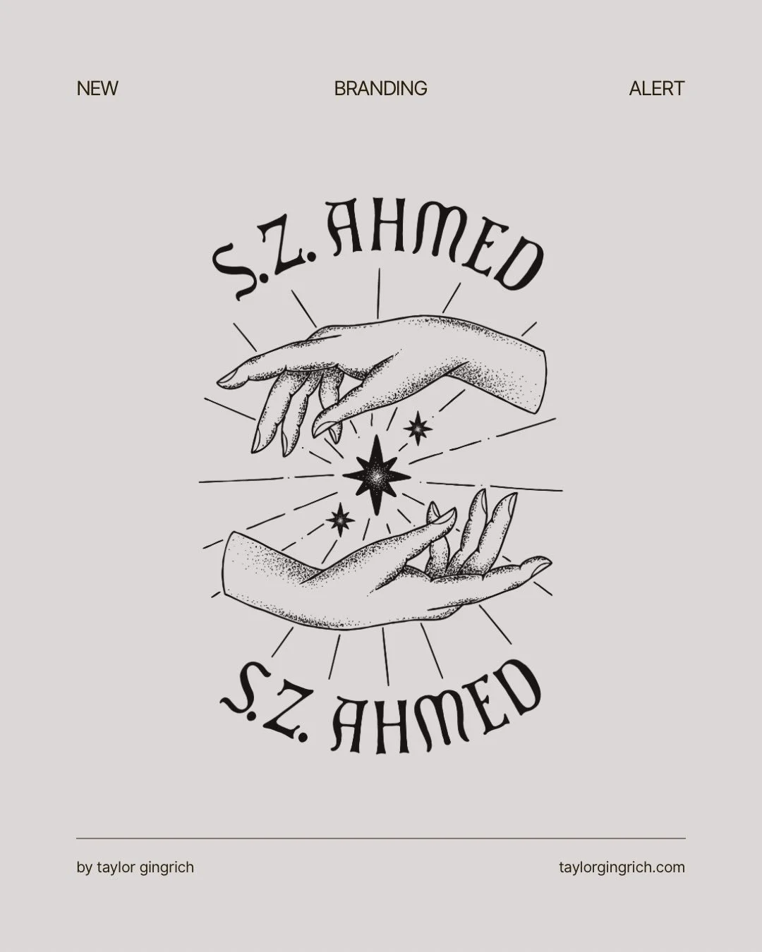 ✨🙌🏻 Some NEW branding for the lovely @szahmedwrites who wanted something dark, whimsical and Tim Burton-esque. I had such a fun time concepting the direction for this branding, and am very proud of how lovely and nostalgic it feels! Thank you Sana 