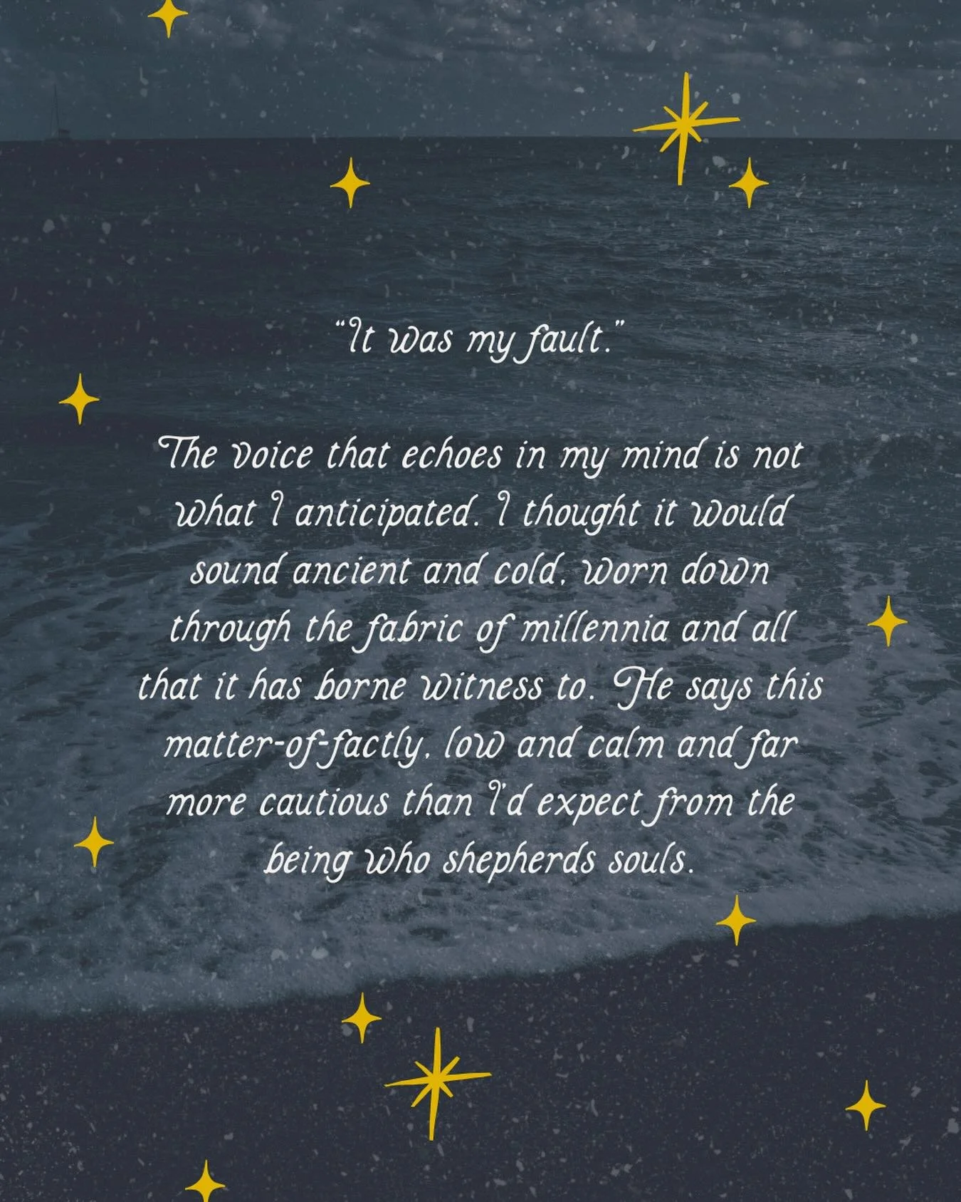 A little snippet to get you through Wednesday. Yes, this is my beloved De&auml;th, a pivotal character in my adult speculative fiction (or contemporary fantasy, depending on how you want to look at it)

He brings more questions than answer to this st