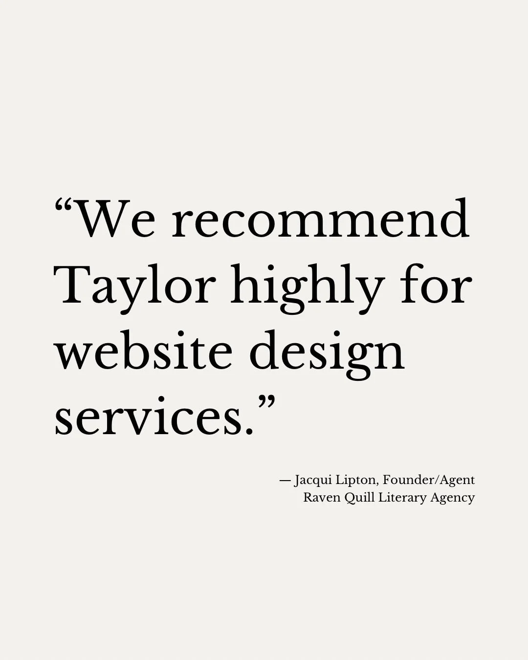 It was an honor and a pleasure to work with @jacqui_lipton and her team on the new website for @ravenliterary 

From start to finish it was a delightful experience bringing their vision to life in the form of a clean yet memorable website that will s