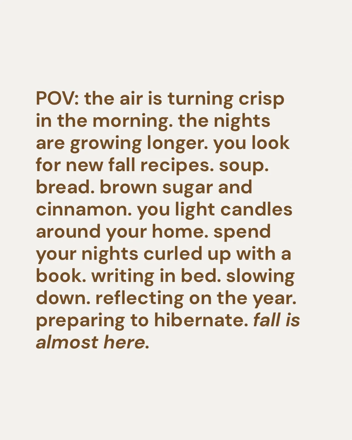 A little bit of wishful thinking on my part (or manifesting?) as we prepare for another 90 degree day here in Nashville&hellip;. But I swear I&rsquo;ve been feeling the slight crispiness in the mornings. Summer can pry my fall recipes out of my cold,
