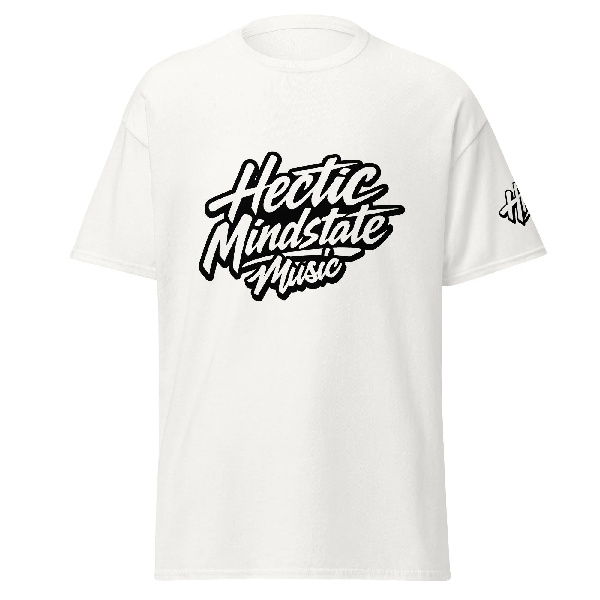 White HecticMindstate Music Tee