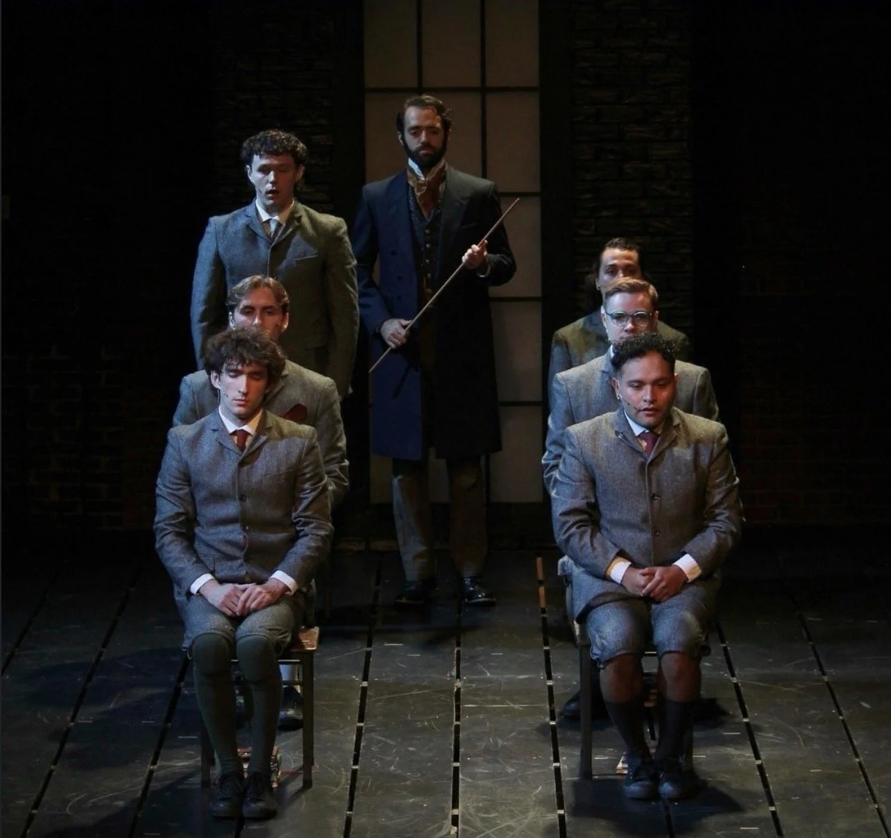 Angel Sigala as Moritz in Relic Theatre Company's Spring Awakening directed by original Broadway cast member Robi Hager
