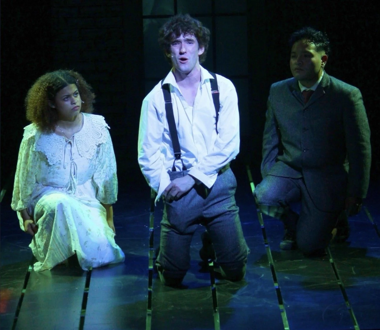 Angel Sigala as Moritz in Relic Theatre Company's Spring Awakening directed by original Broadway cast member Robi Hager