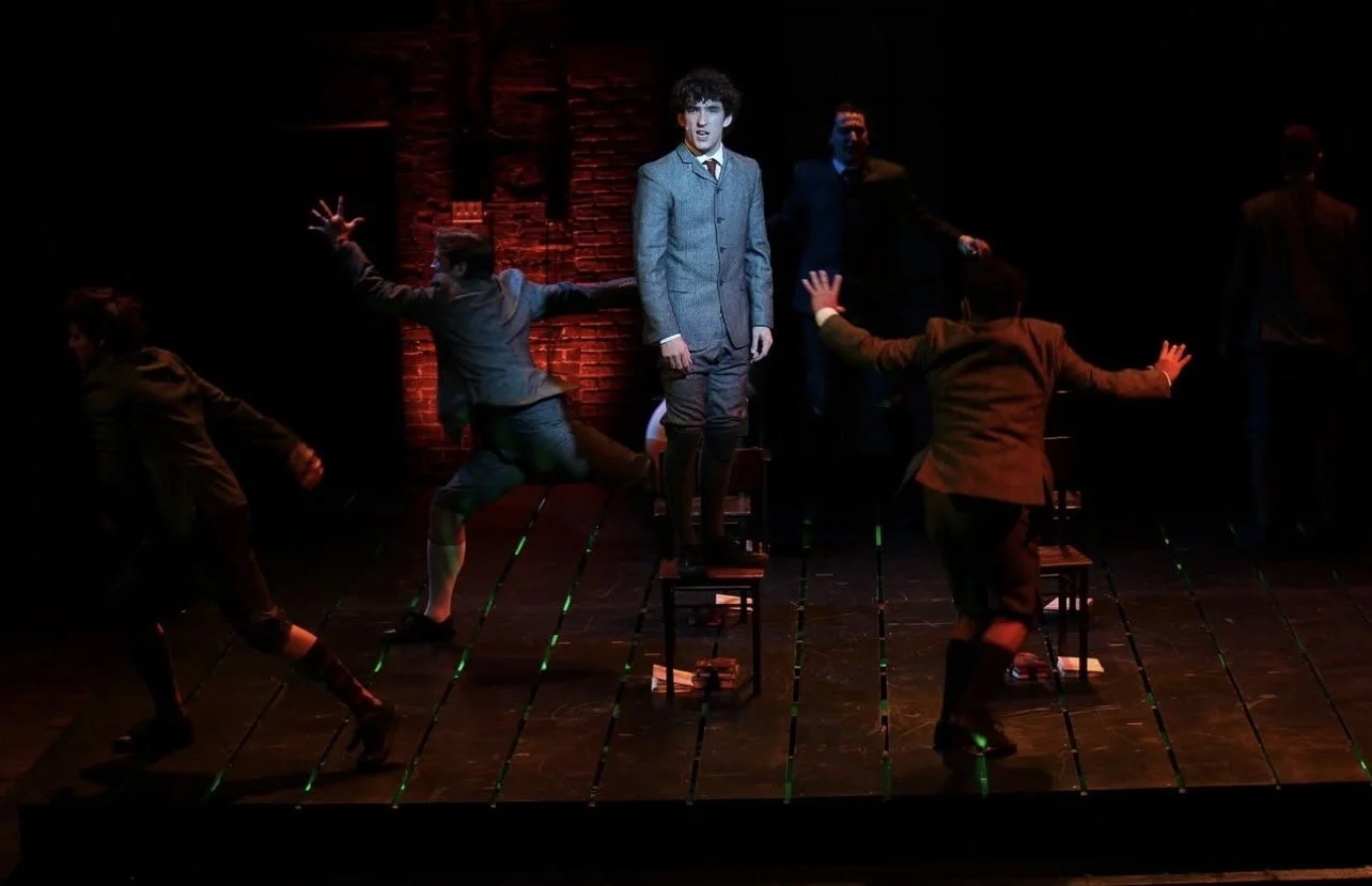 Angel Sigala as Moritz in Relic Theatre Company's Spring Awakening directed by original Broadway cast member Robi Hager