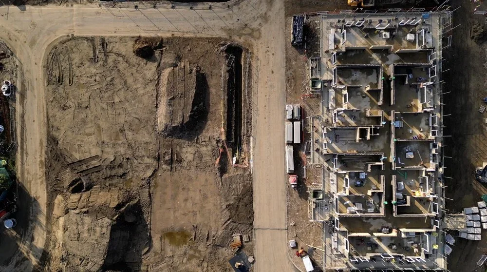 Clip Pack #9 - New housing development drone dootage