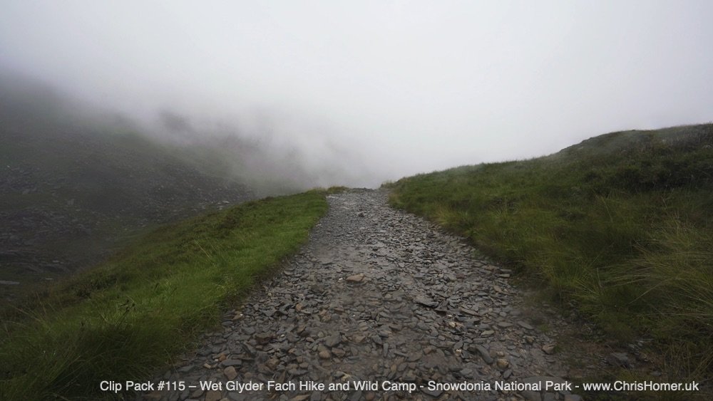 Snowdonia national park stock video footage