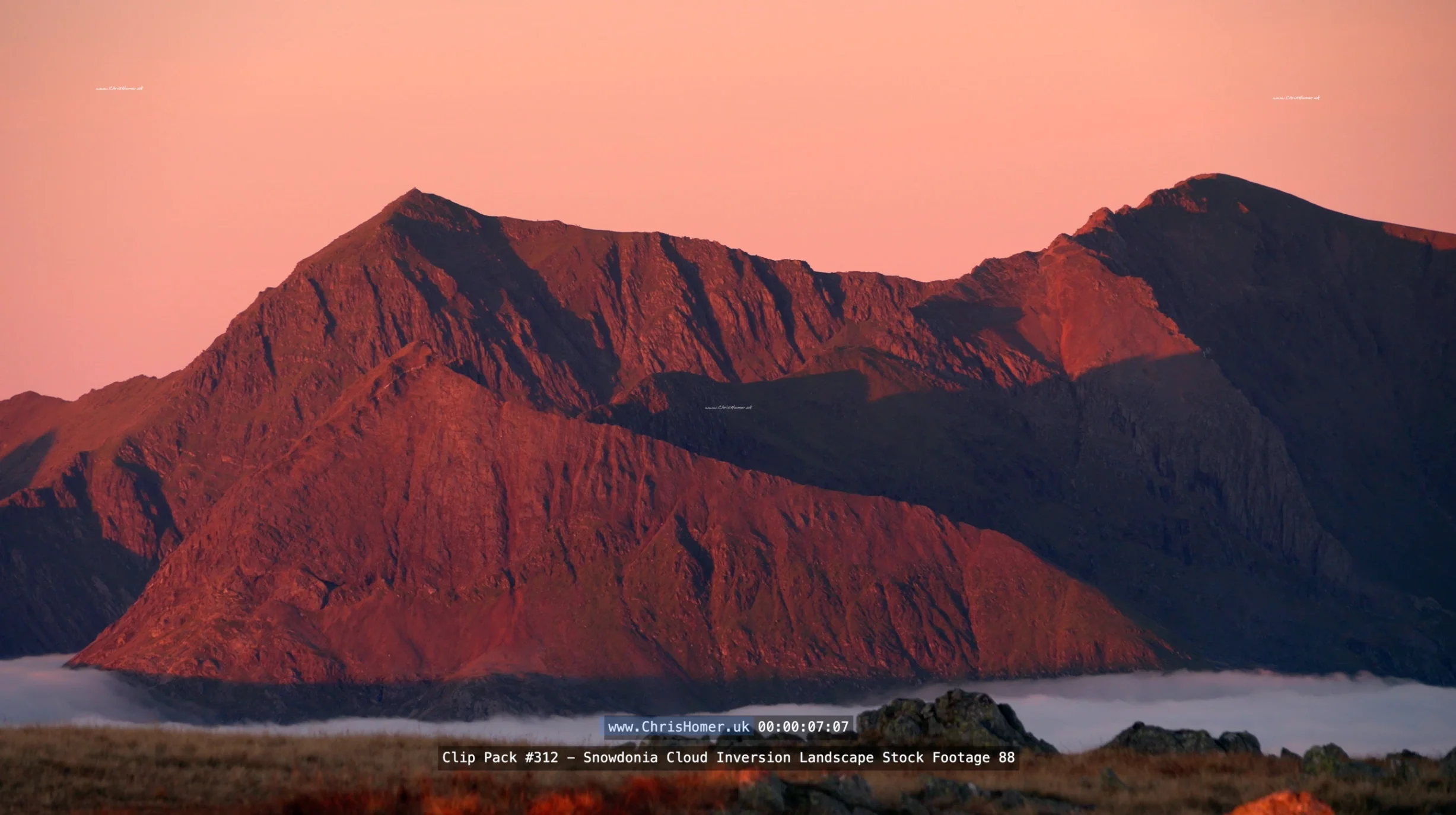Snowdon Massif at dawn