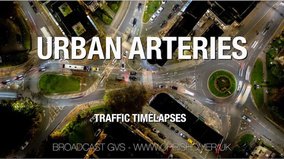 Urban Arteries - Traffic Timelapses | Broadcast GVs Stock Footage