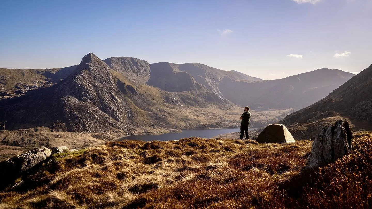 Does anyone else do this? Stand there eyeing up their next spot? 
I moved across Snowdonia like this for years.
Stood here on a ridge wild camping near Ffynnon Lloer, looking out over the Ogwen Valley to a location on the eastern side of Tryfan.
Will
