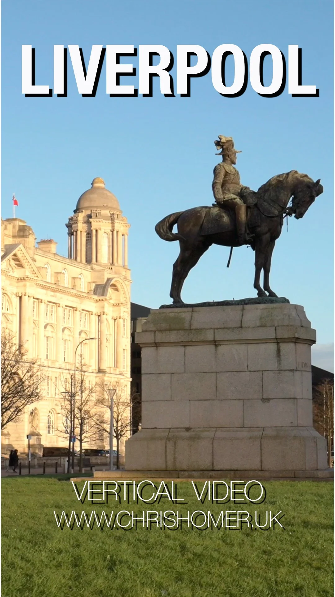Liverpool Stock Footage - Vertical Video