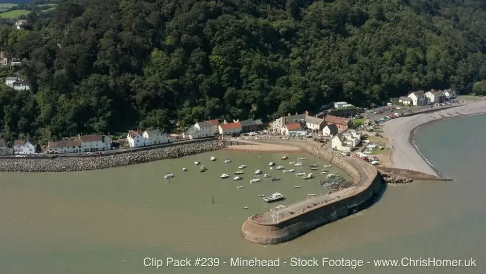 Minehead Somerset Stock video Footage