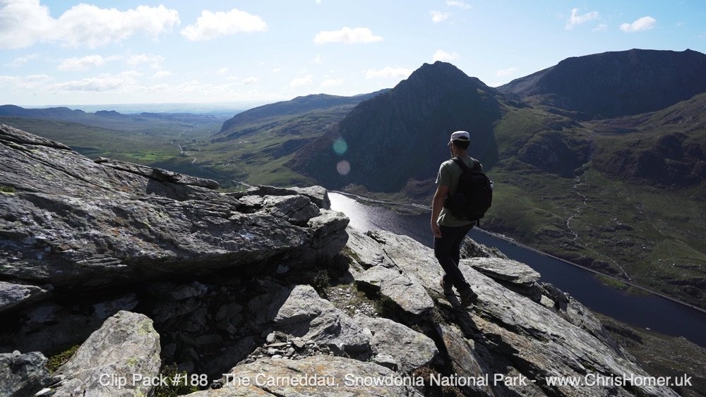 Chris Homer cameraman in Snowdonia