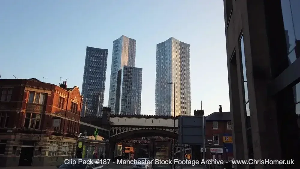 Clip Pack #187 - Manchester UK Stock Footage Archive