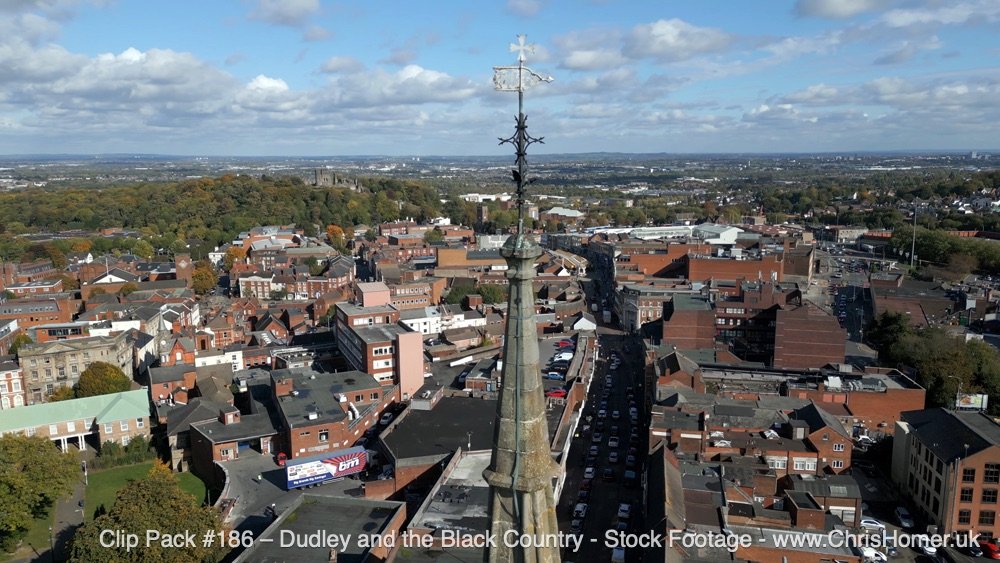 Dudley church stock video footage