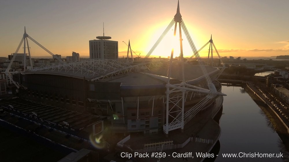 Cardiff, Wales - Stock Video and Timelapse Footage