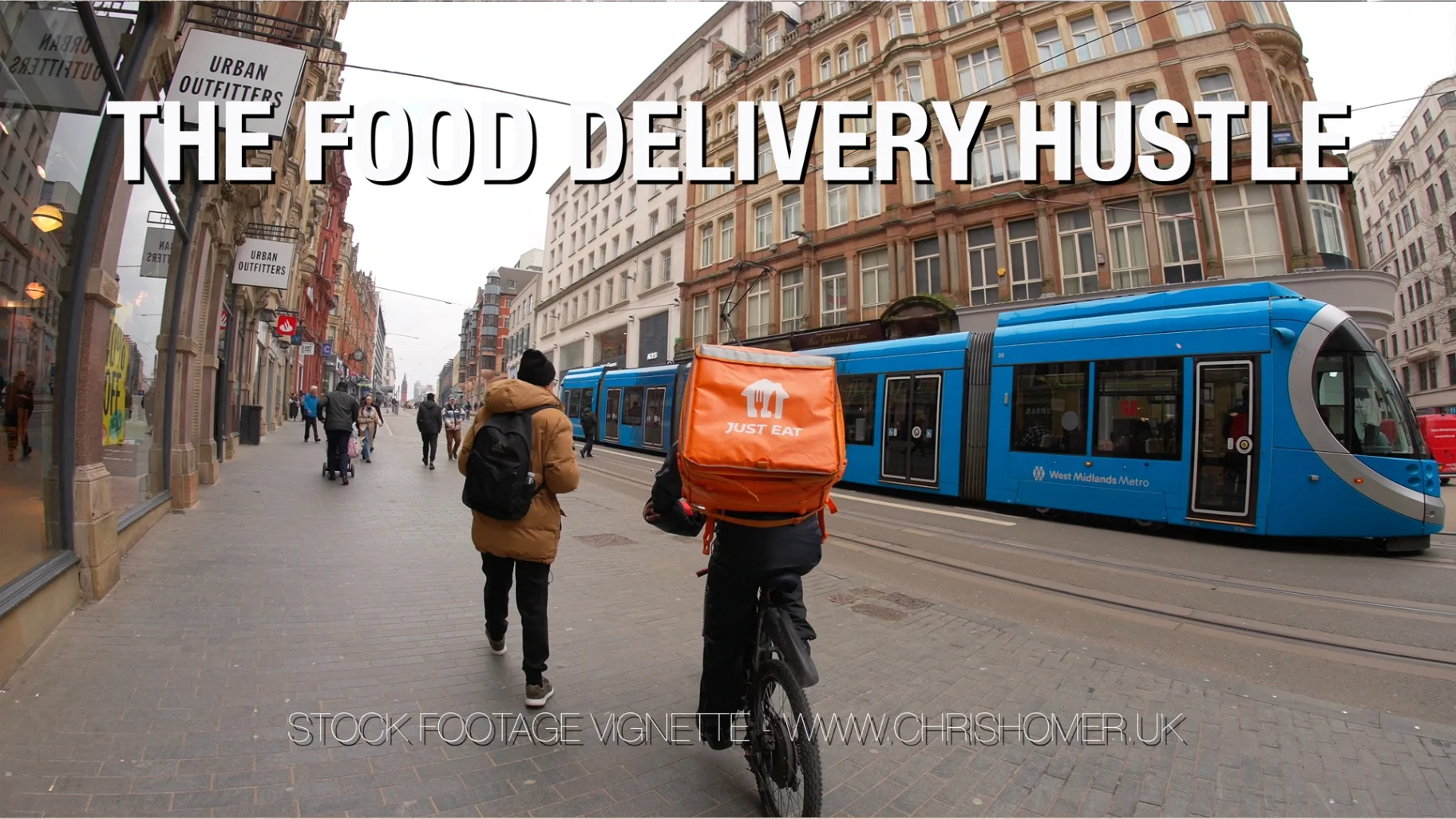 The Food Delivery Hustle - UBER and DELIVEROO | Stock Footage Vignette