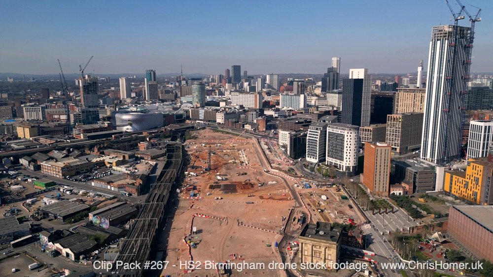 72 clips providing a comprehensive visual record of the HS2 development.