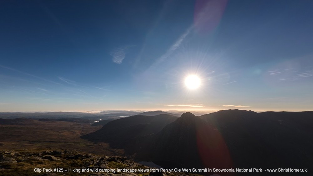 Snowdonia weather video footage