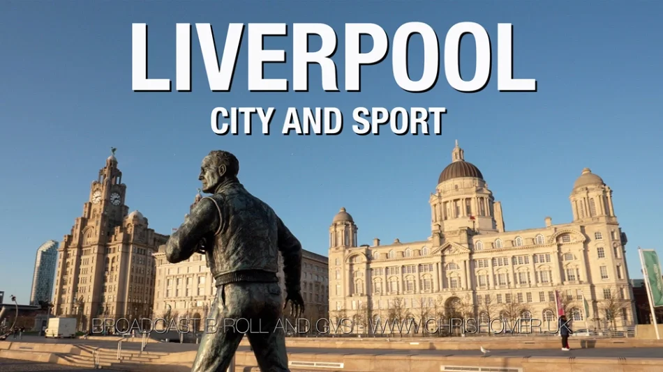 Liverpool Broadcast Stock Video Footage