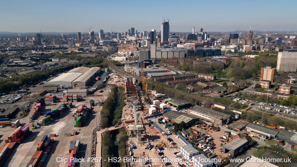 Birmingham Skyline: Shots that incorporate the Birmingham city centre skyline, with its impressive tower blocks and skyscrapers.
