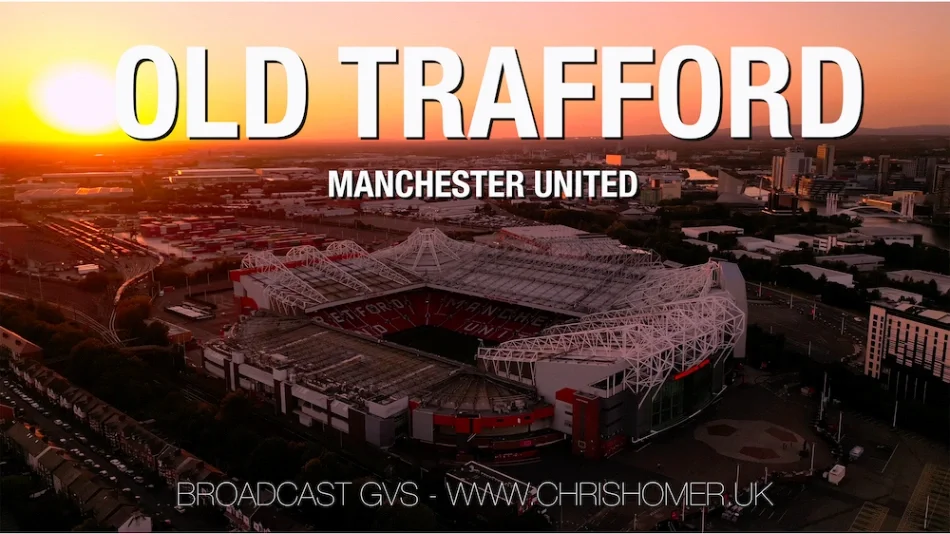 Old Trafford Manchester United Stock Video Footage