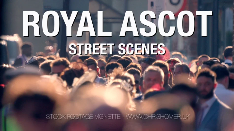 Royal Ascot - Street Scenes | Stock Footage Vignette