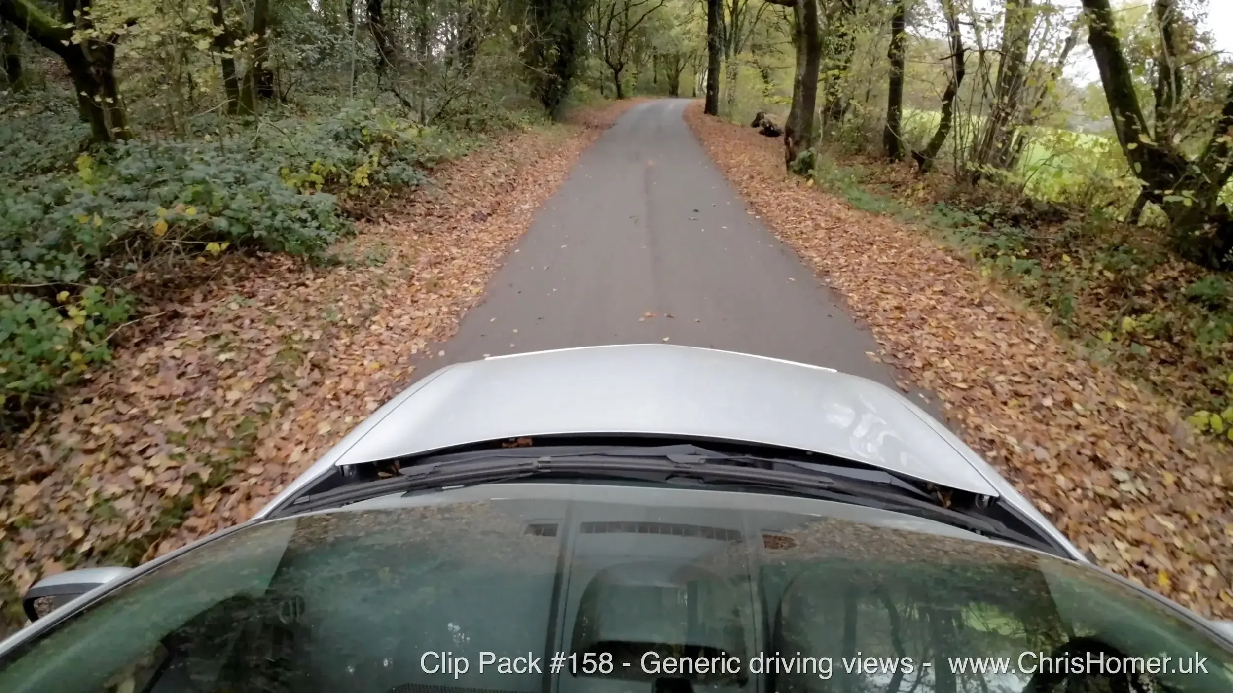 Generic driving views stock video footage and B roll