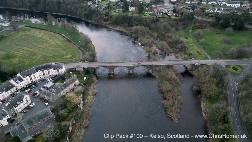 Kelso river stock video footage