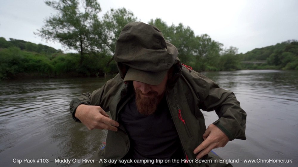 River kayaking stock video footage for royalty free download