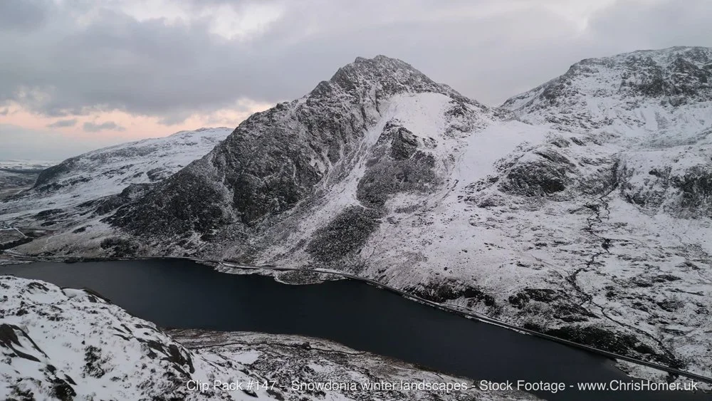 Clip Pack #147 – Snowdonia Winter Landscapes Stock Video Footage & Timelapse