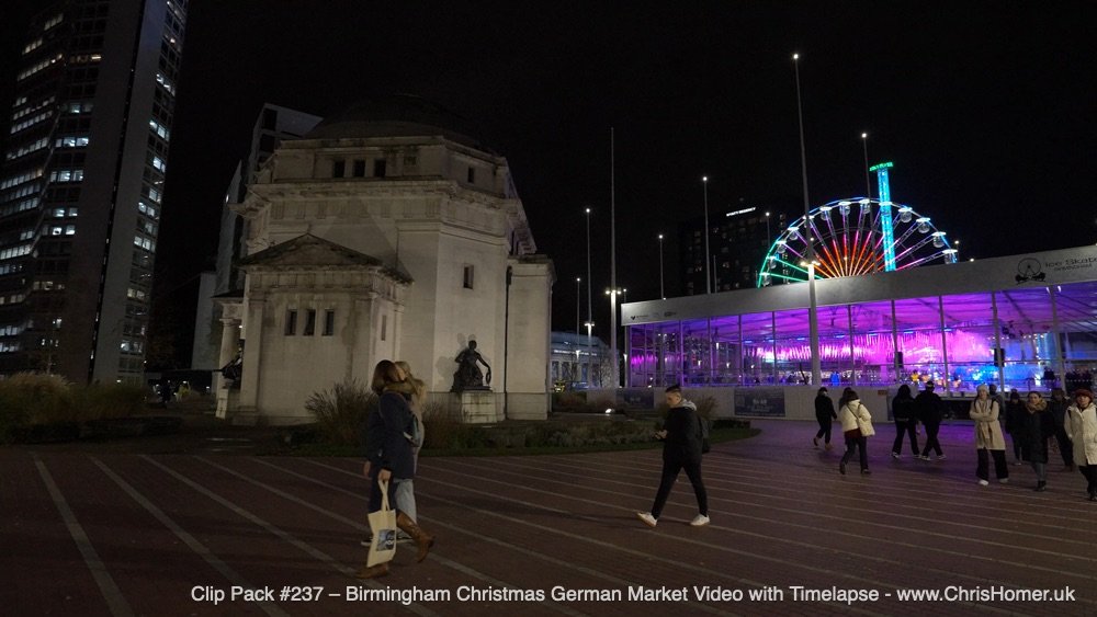 Birmingham hall of memory stock video footage