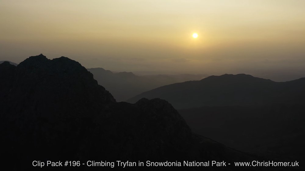 Tryfan Stock Footage, Snowdonia National Park