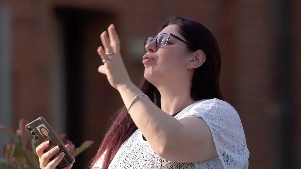 British street photography stock video footage