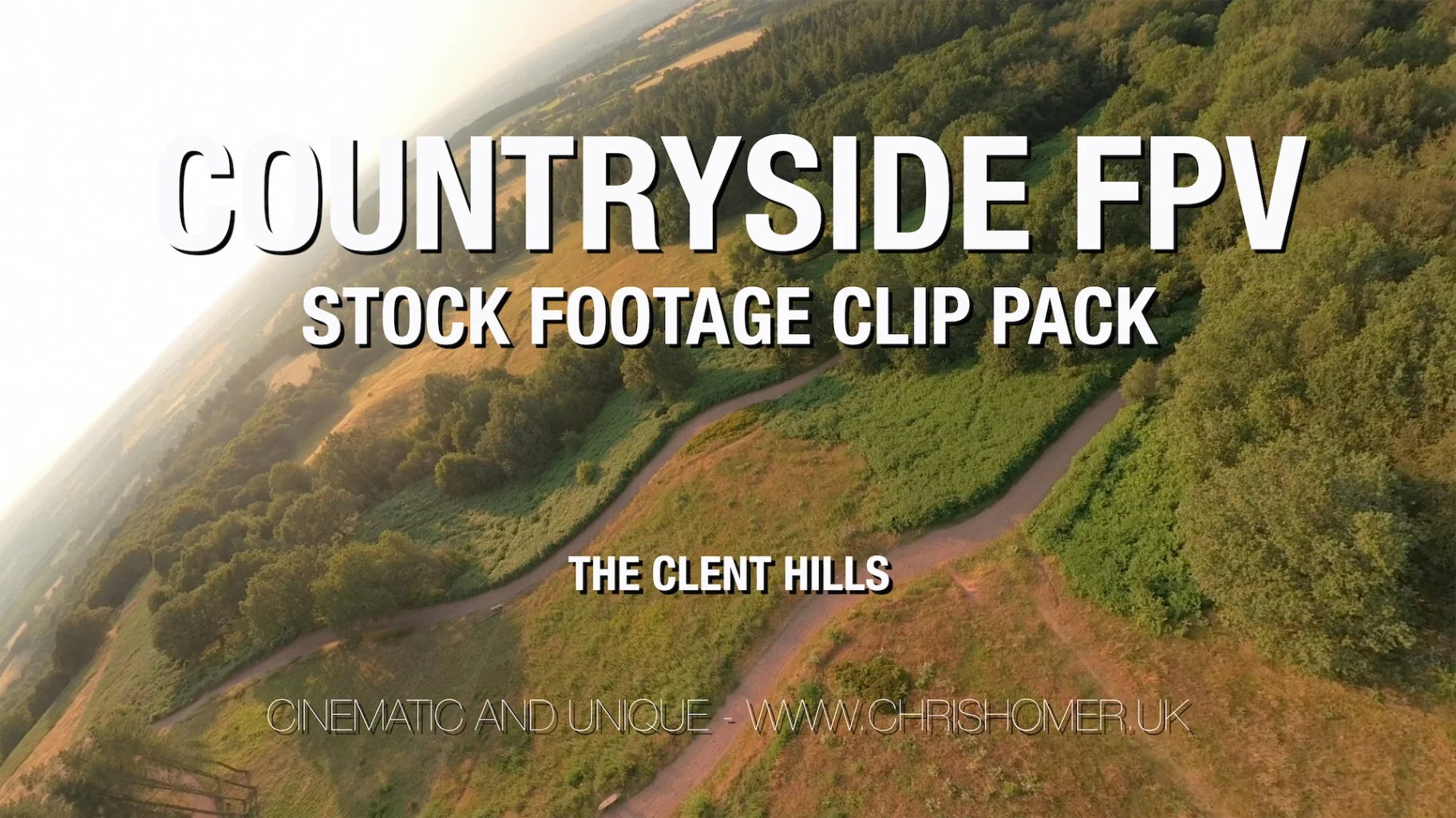Drone FPV UK countryside