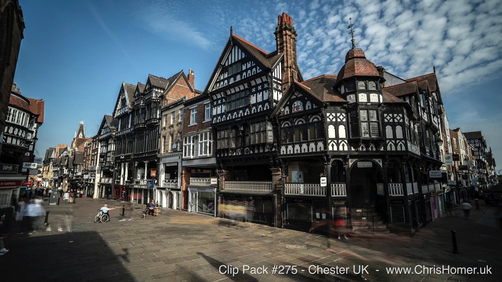 Clip Pack #275 - Chester UK Stock Footage