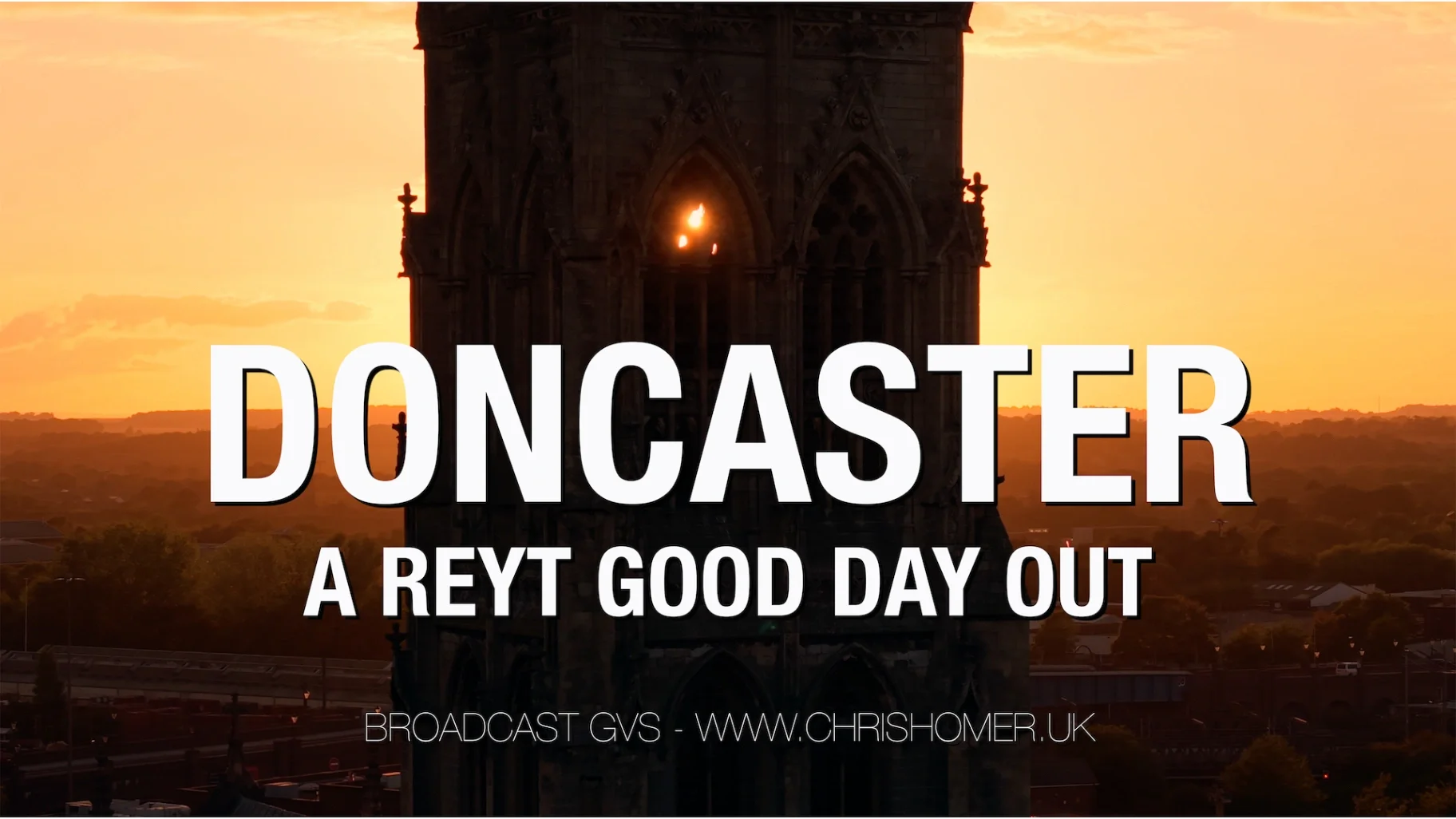Doncaster drone stock video footage