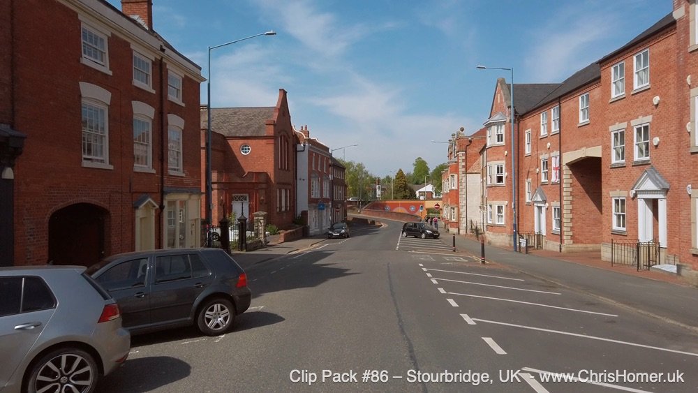 Stourbridge West Midlands UK stock video footage