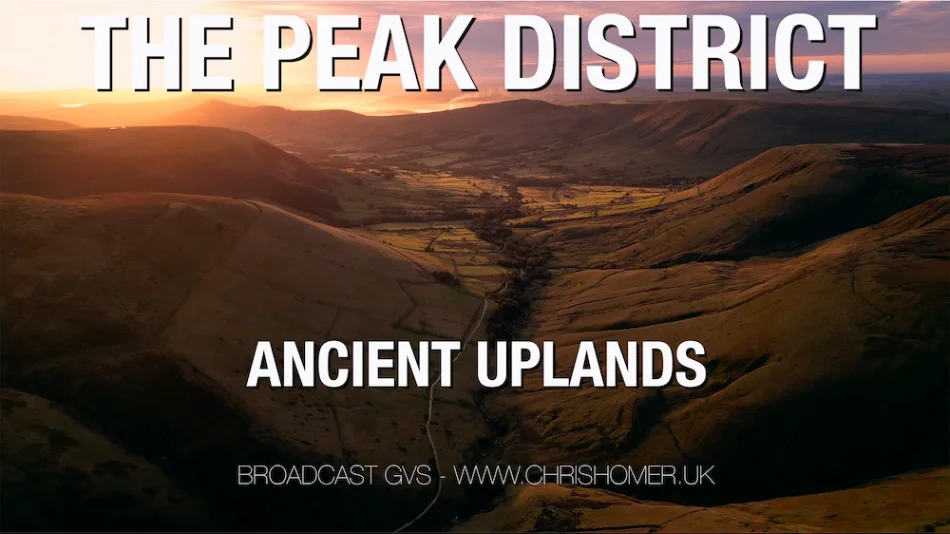 Peak District Landscape Stock Video
