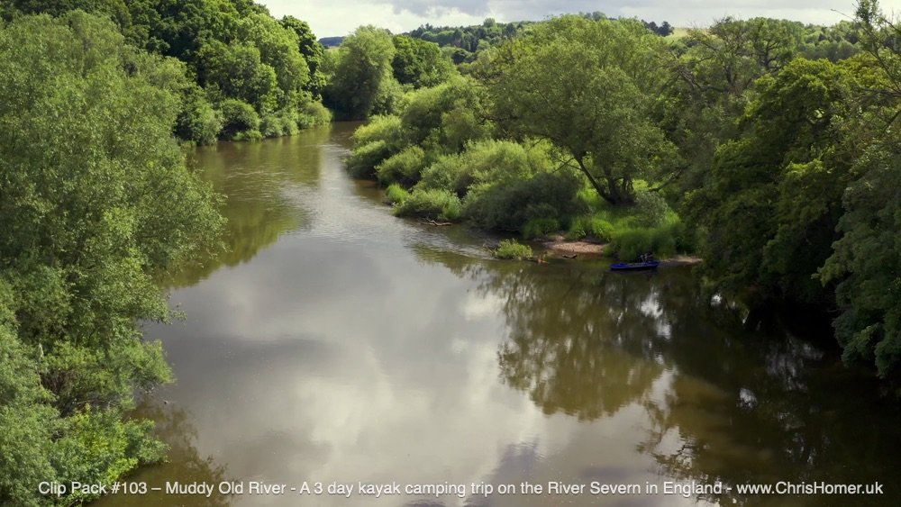 The river severn stock video footage for royalty free download