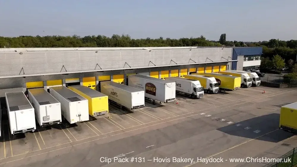 Clip Pack #131 – Hovis Bakery Drone Stock Footage