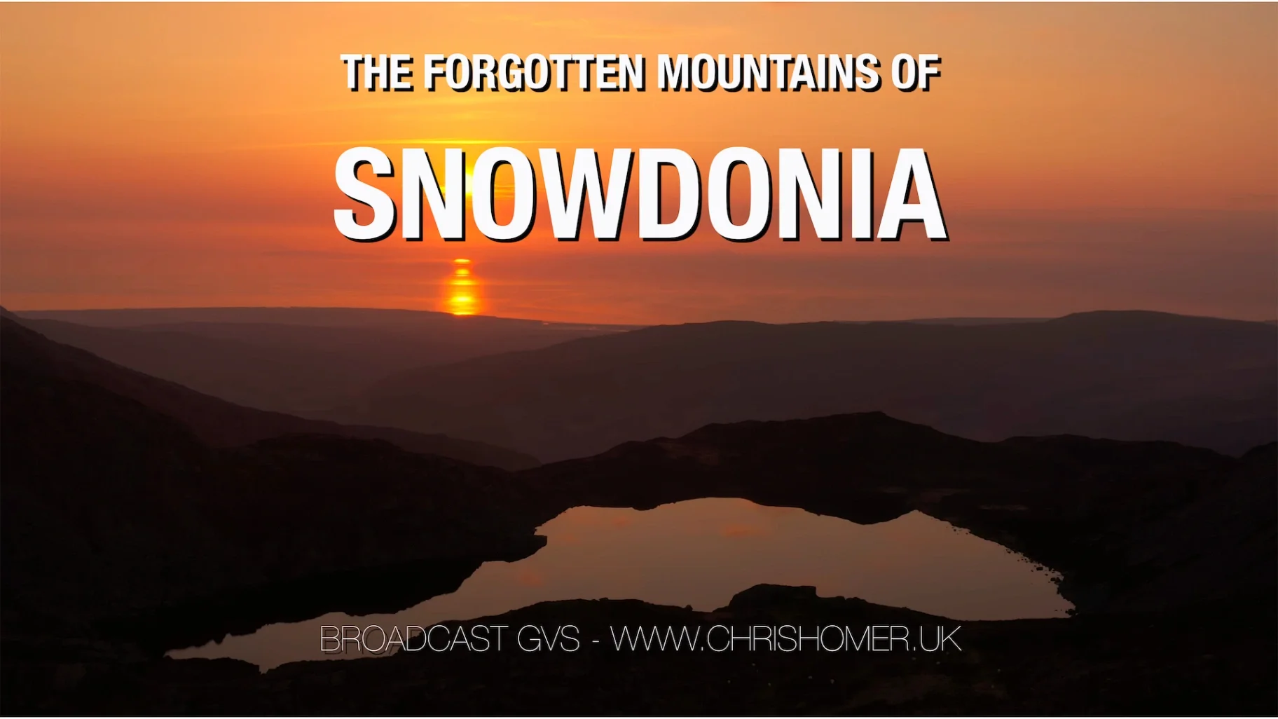 The forgotten mountains of Snowdonia Stock Footage Broadcast GVs