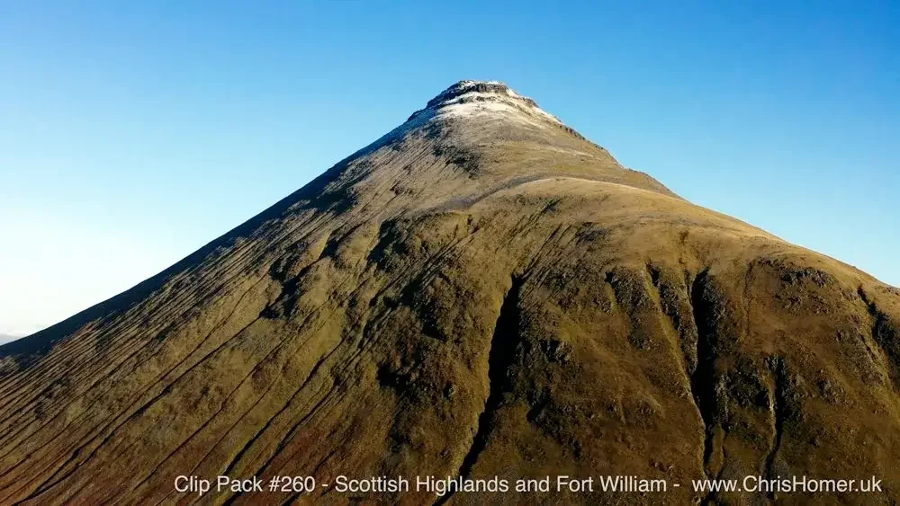 Scottish Highlands and Fort William Stock Video Footage