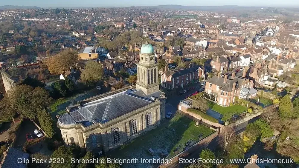 Clip Pack #220 - Bridgnorth, Ironbridge and the Long Mynd Archive Stock Footage