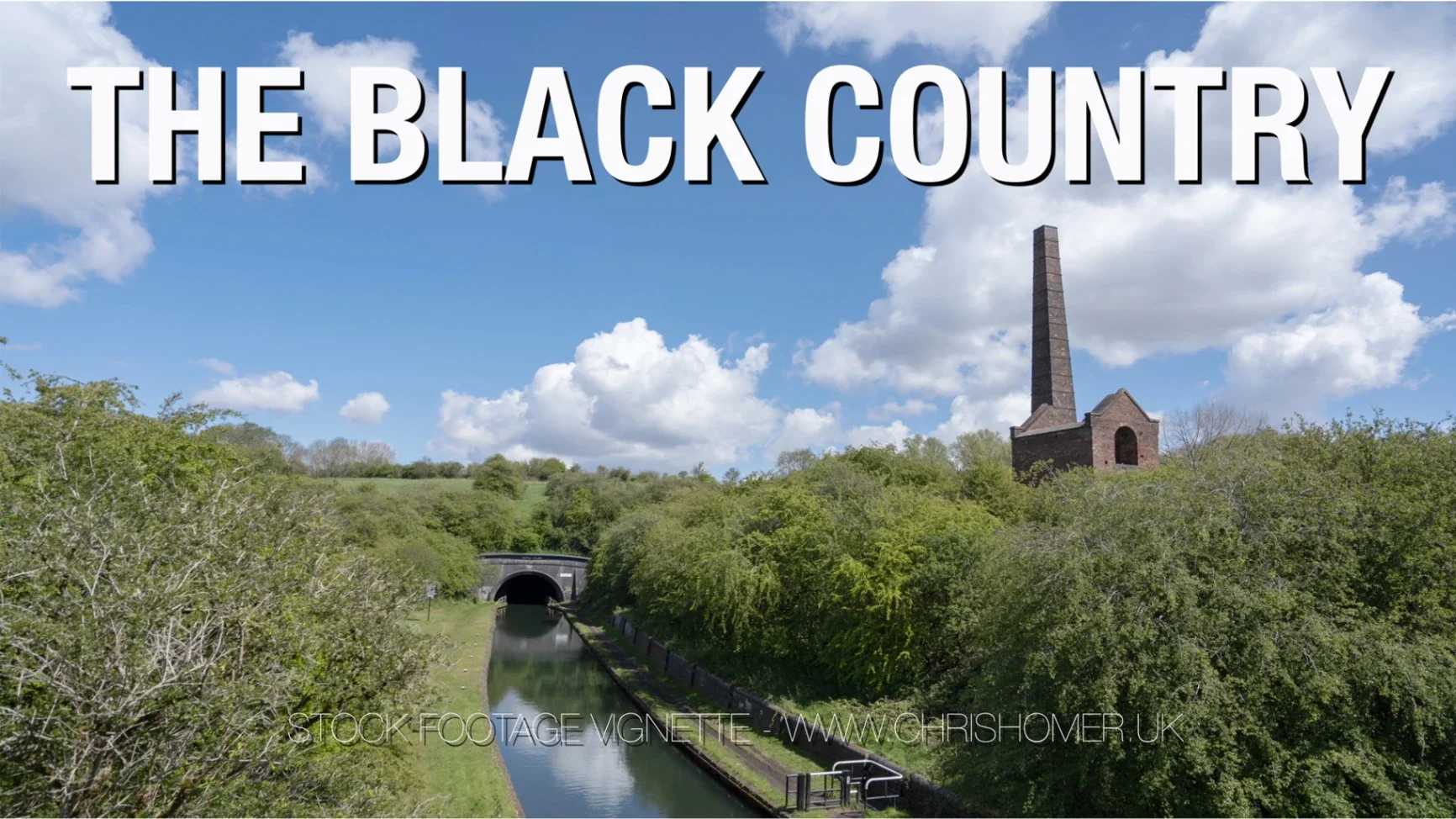 Black Country stock video footage vignette