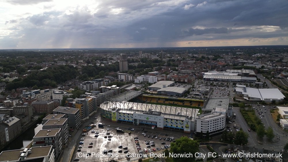 Carrow Road Norwich City Football Club stock video footage