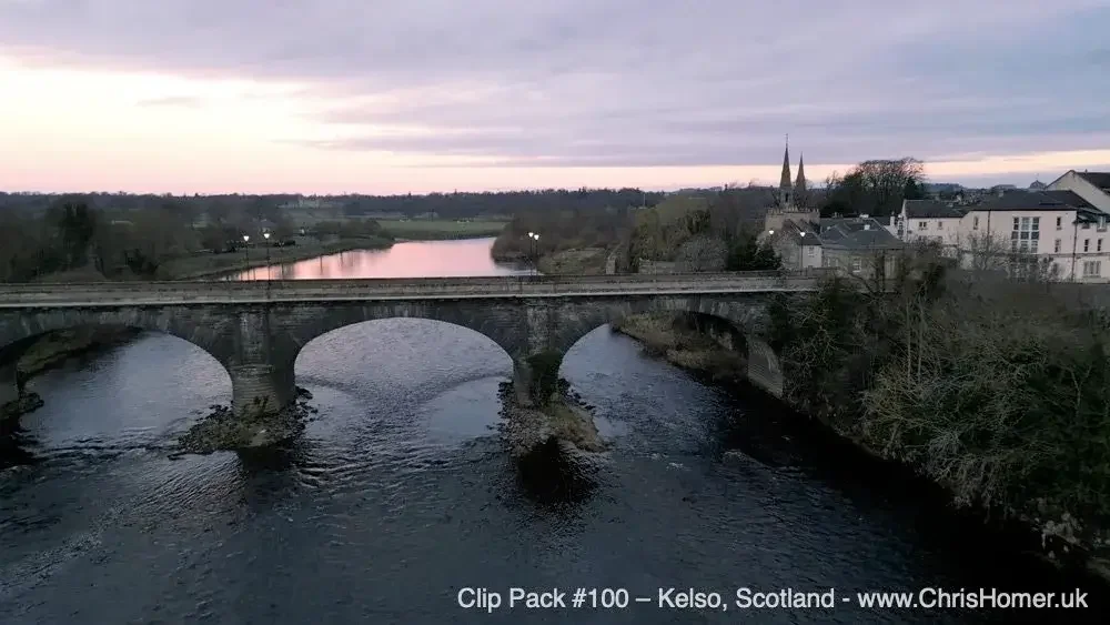 Kelso Stock Footage, Scotland