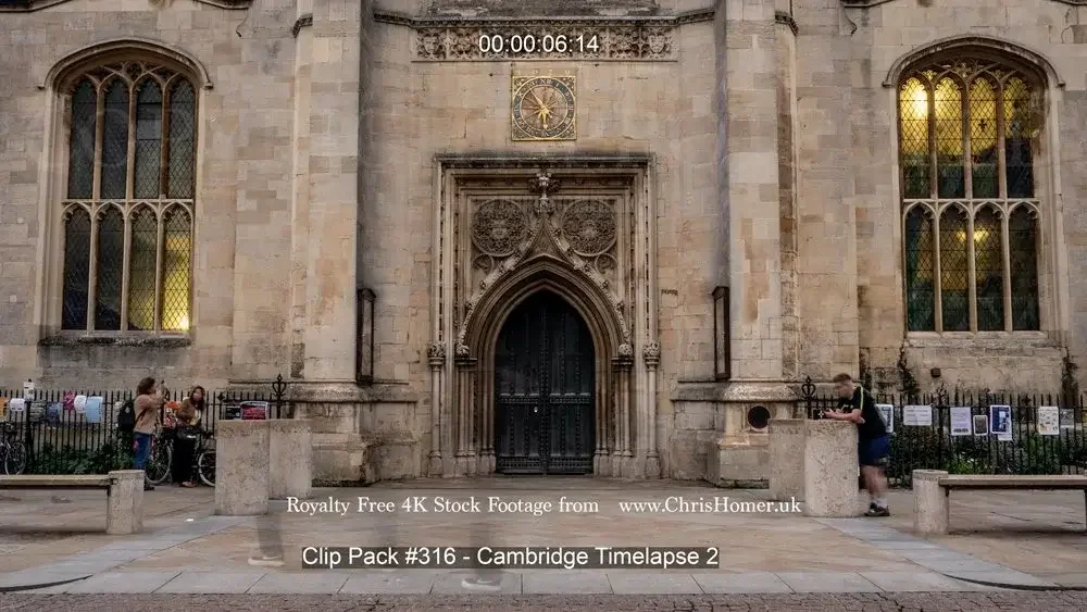 Clip Pack #316 - Cambridge Timelapse Stock Footage