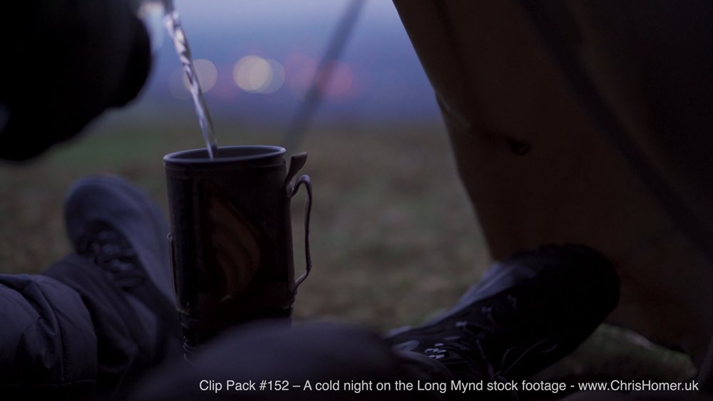 Camping B-Roll stock footage